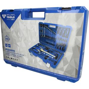 BRILLIANT TOOLS - BT024095 1/4 ''+ 1/2'' Juego de herramientas universal (95 piezas) -MANTENIMIENTO INDUSTRIAL EAN 4042146777718 - Product Image 4