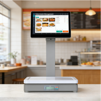 Système de point de vente avec écran tactile capacitif de 11,6 pouces, balance AI, caisse enregistreuse, processeur Intel I5, Windows, garantie de 3 ans, Wi-Fi 6, Bluetooth