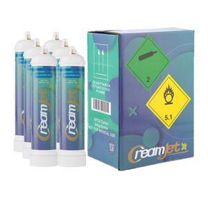 Outils à dessert personnalisés CreamJet, réservoir à crème fouettée en acier haute pression, cylindre de gaz pour crème CO2/N2 - Product Image 1