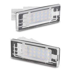 Lampes de plaque d'immatriculation LED blanches 6500K pour <span class=keywords><strong>Dacia</strong></span> <span class=keywords><strong>Duster</strong></span> 2010 ~ Accessoires, Lot de 2 - Product Image 5