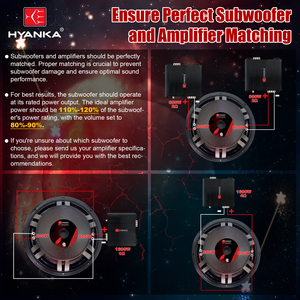 Subwoofer per Auto HYANKA BSP-15-2 da 15 Pollici, Altoparlante da 1600W, Miglior Subwoofer <span class=keywords><strong>Audio</strong></span> per Auto 35-1000HZ - Product Image 3