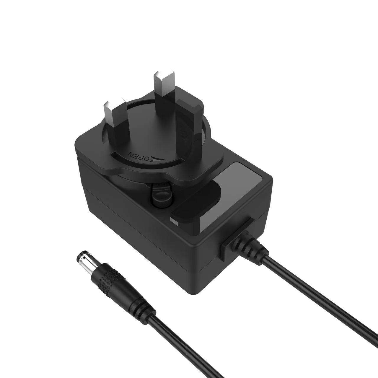 OEM 5 В/6 В/8 В/9 В/12 В ACDC адаптер питания 0.5A/1A/2A/2.5A/3A сменный US/EU/UK/AU/BIS штекер для робота увлажнитель модем 12 Вт