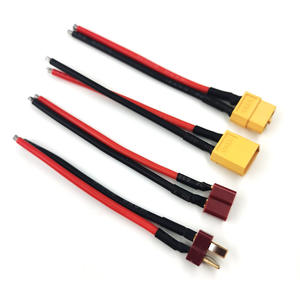 10CM XT60 Battery Cable for RC Parts Accs 12/14/16 AWG Male/Female Connector Extra <b>Soft</b> High Temperature Resistant Charger - Product Image 3