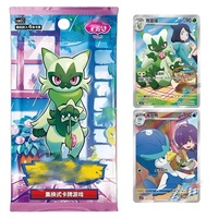 Pack de 5 boosters Pokémon Gem5 en chinois simplifié, édition Floragato, vente en gros, pack Pokémon Gem 5 pour collectionneurs, livraison directe
