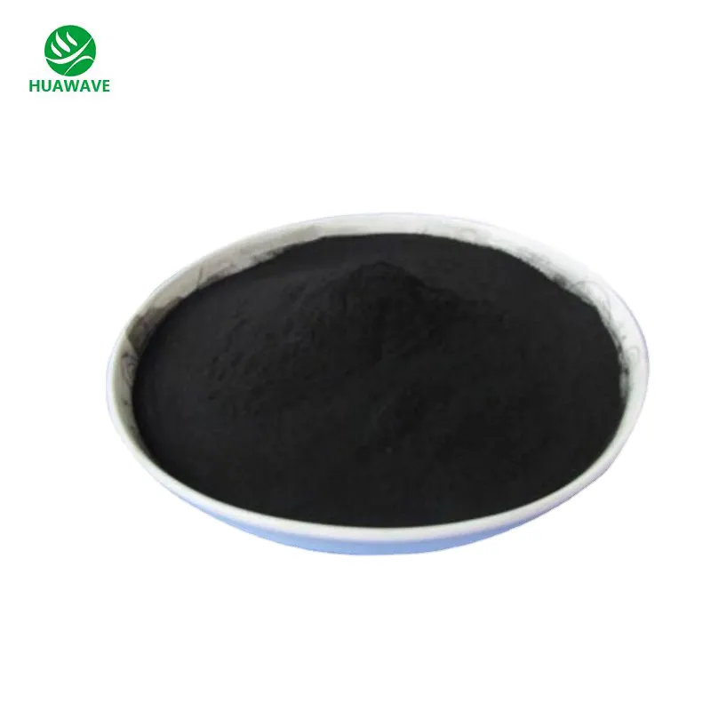 Pigmento nero naturale carbone di bambù vegetale commestibile polvere di nerofumo
