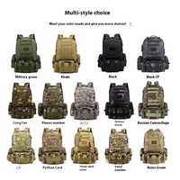 Sac à dos tactique multifonctionnel en gros d'usine pour l'alpinisme sac à dos de voyage de camouflage en plein air