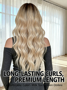 วิกผมแท้<span class=keywords><strong>บ</strong></span>ราซิลแ<span class=keywords><strong>บ</strong></span><span class=keywords><strong>บ</strong></span> HD Lace สำหรับผู้หญิง สีน้ำตาลไล่เฉด แบ<span class=keywords><strong>บ</strong></span><span class=keywords><strong>สั้น</strong></span>หยิกเป็นลอนใหญ่  แบ<span class=keywords><strong>บ</strong></span>เต็มศีรษะ - Product Image 5