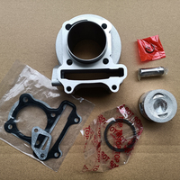 Kit de Reconstrucción de Cilindro de Gran Calibre de 100cc, Piezas de Scooter de Carreras GY6 50cc 139qmb, Actualización de Calibre de 50mm