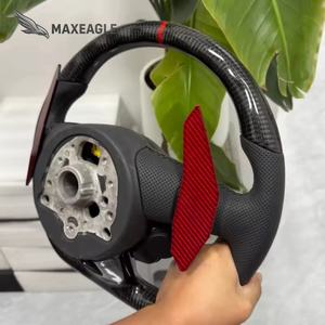 Aangepaste carbon fiber stuurwiel upgrade set voor Audi A3 A4 A5 A6 A7 B8 B8.5 B9 S3 S4 S5 Q3 Q5 Q7 Q8 RS3 RS6 - Product Image 4