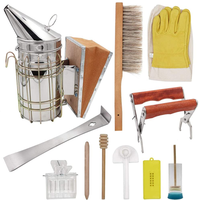 Imkerei-Zubehör 11-teiliges Imkerwerkzeug-Set für Imker Bienenstockräucherer/Bienenbürste