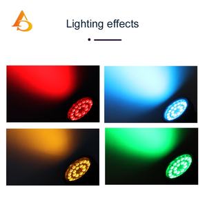 Venta Directa de Fábrica, Par LED RGBW para Exteriores, 4 en 1, Resistente al Agua, para Discotecas, DJ, Teatro, Bodas, Iluminación de Escenarios - Product Image 5