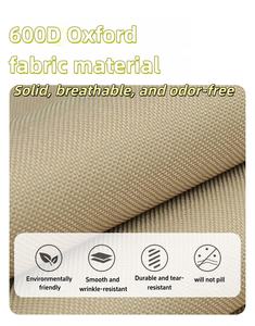 Chaise de camping portable ultralégère à dossier haut, modèle 2025, en tissu Oxford 600D, pliable en métal, design moderne, pour gym et pêche - Product Image 3