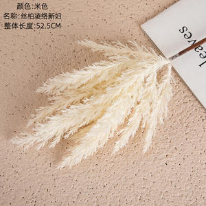 AF20001 Décoration d'intérieur Plantes artificielles d'automne Feuilles d'astilbe en colle souple Branche de Nephila Plante pour décoration de mariage - Product Image 6