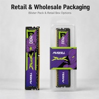 Memoria RAM PUSKILL DDR4 8GB UDIMM 3200MHz para Escritorio, 288 Pines, 1.2V, Soporte Técnico Postventa, Suministro para Compras al por Mayor