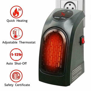 Radiateur électrique mural portable de 400 W pour la maison, mini <span class=keywords><strong>chauffage</strong></span> d'appoint pour l'hiver, le bureau et la chambre à coucher - Product Image 5