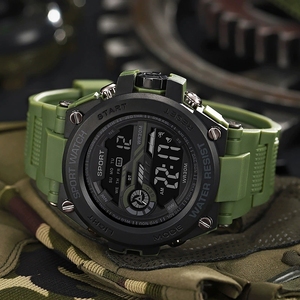 953 thời trang Mens phong cách LED không thấm nước kỹ thuật số đồng hồ bán buôn nhà máy thể thao ban đầu đồng hồ đeo tay cho nam giới Montre Relojes uhr - Product Image 5