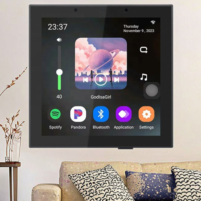 UEMON Smart Home 2&4Channel Audio System Wall-Mounted Amplifier for Background Music Home Theater Systems