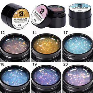 <span class=keywords><strong>Gel</strong></span> Constructor de Uñas BOZLIN al por Mayor, <span class=keywords><strong>Gel</strong></span> Constructor de Uñas Translúcido y Duro, Libre de HEMA y TPO, <span class=keywords><strong>Gel</strong></span> Constructor de Uñas con Brillo de Lentejuelas OEM - Product Image 1