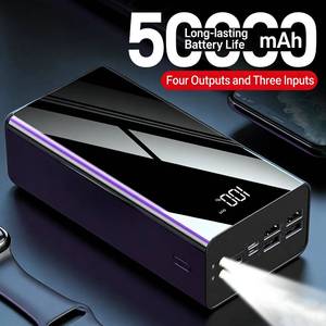 พาวเวอร์แบงค์ 50000mAh รุ่นมาแรงปี 2026 พร้อมที่ชาร์จเร็ว ความจุสูง แบตเตอรี่ขนาดใหญ่ สถานีพลังงาน 100000mah กำลังไฟขาออก 22.5w - Product Image 3