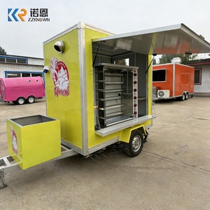 Remorque de rôtisserie, mini food truck, barbecue mobile, remorque alimentaire pour poulet rôti avec équipement complet - Product Image 4