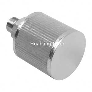 Interfaz de rosca externa, elemento de filtro sinterizado mental de 80 micras, cartucho de filtro de fieltro de fibra de metal sinterizado - Product Image 6