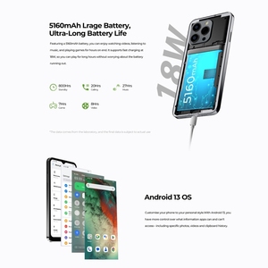 Smartphone HOTWAV Note 13 Pro Originale, 8GB+256GB, Identificazione Impronte Digitali Laterale, Telefono <span class=keywords><strong>Cellulare</strong></span> Android 13 con Schermo da 6,6 Pollici - Product Image 4