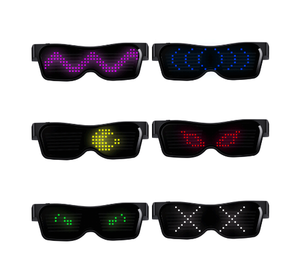 Colorful Magic Led Eye <strong>Glasses</strong> <strong>Blue</strong> Tooth App Control DIY Led <strong>Glasses</strong> for Christmas Festivals Dancing Event <strong>Party</strong> - Product Image 1