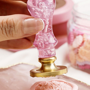 أحدث مقبض ختم بودرة لامعة للحلم مقبض فقاعي - Product Image 5