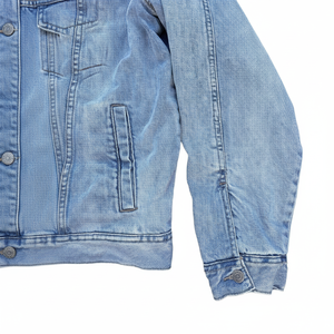 Highly Durable Stuff <b>Denim</b> <b>jacket</b> for <b>men</b> comfortable casual wear anti wrinkle soft breathable <b>Men</b> <b>Denim</b> <b>jackets</b> in Good Rate - Product Image 1