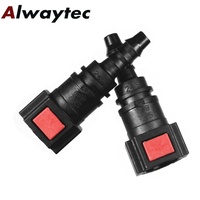 Otomatik üre sistemi 7.89mm erkek hortum Adblue üre konektörü SAE 5/16 "plastik boru Adblue adaptör konnektörü