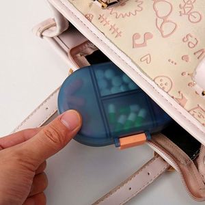Custom Advertising Durable Plastic Pill Storage Case 5 Days and Weekly Medicine <b>Box</b> Promotional <b>Gift</b> - Product Image 3