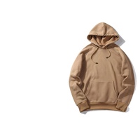 Sweat-shirts à capuche unisexes en coton 100% lourd (460 grammes), tricotés, coupe ample décontractée, avec logo personnalisé, vente en gros