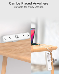 Regleta de alimentación de abrazadera de escritorio con lista ETL más vendida con puerto de 2PD 65W y 2 puertos de 65W con varias formas de montaje disponibles, puerto de <span class=keywords><strong>USB</strong></span>-C PD 65W - Product Image 6