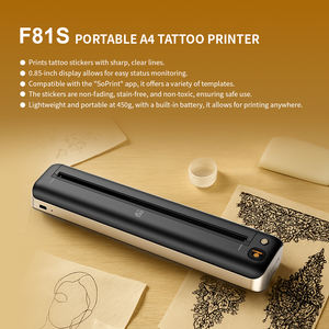 Ensemble de machine de transfert de <span class=keywords><strong>tatouage</strong></span> professionnelle Rongta, impression rapide automatique, imprimante de pochoir de <span class=keywords><strong>tatouage</strong></span> sans fil portable en stock - Product Image 2