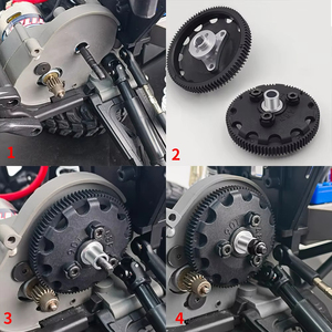 Hợp kim nhôm spur Gear Mount cho Slash 2WD TSM 2.4G VR46 tên cướp 1/10 RC Xe Quái vật Xe tải <span class=keywords><strong>Buggy</strong></span> nâng cấp các bộ phận - Product Image 6