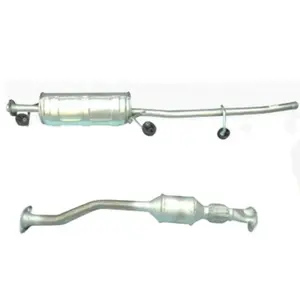 Exhaust Muffler And Catalytic Converter For DFSK Mini Truck Van Cargo Dongfeng Sokon C31