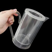 Accessoire de spectacle de magie professionnel : Tasse à lait magique en plastique avec tours de nettoyage pour spectacles de magie de rue et de close-up