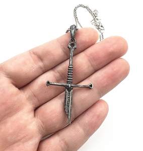 The <strong>Nasser</strong> Holy Sword Necklace Broken Sword Pendant Necklace - Product Image 6