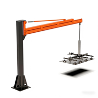 Robot Arm YOCHO Baru Pengangkat Vakum Listrik Manipulator Lembaran Logam Daya 4.5kw Garansi 2 Tahun Kapasitas Beban 300kg-1000kg 2m-3m
