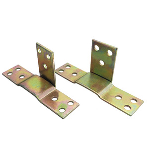Charnière de meuble en fer de 1,5 mm d'épaisseur, boucle de support de lit traditionnelle à montage en surface, durable - Product Image 4