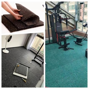 Tapete de Caucho EPDM de Alta Calidad para Gimnasio, Rollo de Suelo de Caucho Insonorizante para Interiores - Product Image 3