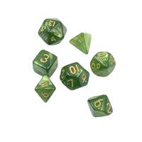 Fournisseur direct d'usine - Jeu de dés polyédriques lumineux bicolores miniatures de 10 mm pour jeux de table colorés