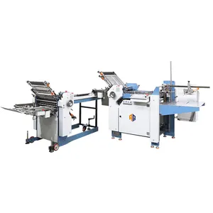 China CE Certificate 360T-4K+4K Paper Folding Machine 380V Cross Fold Paper Folding Machine