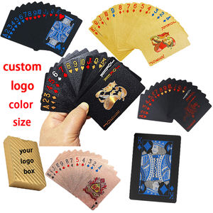 Jeu de cartes d'affirmation Couvercle magnétique Cartes d'affirmation positive personnalisées <span class=keywords><strong>avec</strong></span> boîtes magnétiques Paquet de boîte en fer blanc Double jeu de cartes à jouer - Product Image 1
