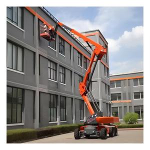 चेरी पिकर पोर्टेबल लिफ्टर टेलीस्कोपिंग चेरी पिकर हवाई तौलिया छोटे बूम मैन लिफ्ट के पीछे छोटे बूम मैन लिफ्ट के पीछे - Product Image 6