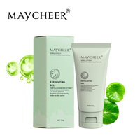 Gel nettoyant visage liquide à base de plantes MAYCHEER - Exfoliant, éclaircissant, blanchissant et lissant pour tous types de peaux, format voyage