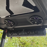 Voiturette de golf électrique compacte professionnelle Lightgreen, 5-6 places, batterie lithium 48V, autonomie 70-90 km