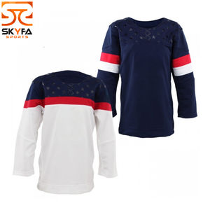 Ropa deportiva de hockey sobre hielo profesional Unisex, uniformes cómodos de nuevo patrón para adultos, servicio OEM con impresión de nombre de equipo - Product Image 2