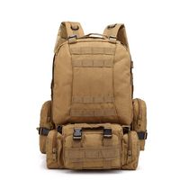 LUPU BL002 Sac à Dos Tactique Noir Étanche pour Randonnée et Survie en Extérieur avec Doublure en Polyester – Vente en Gros