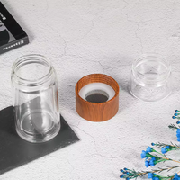 Bouteilles d'eau avec infuseur à thé, bouteille à thé en verre, bouteille d'eau en verre avec infuseur à thé